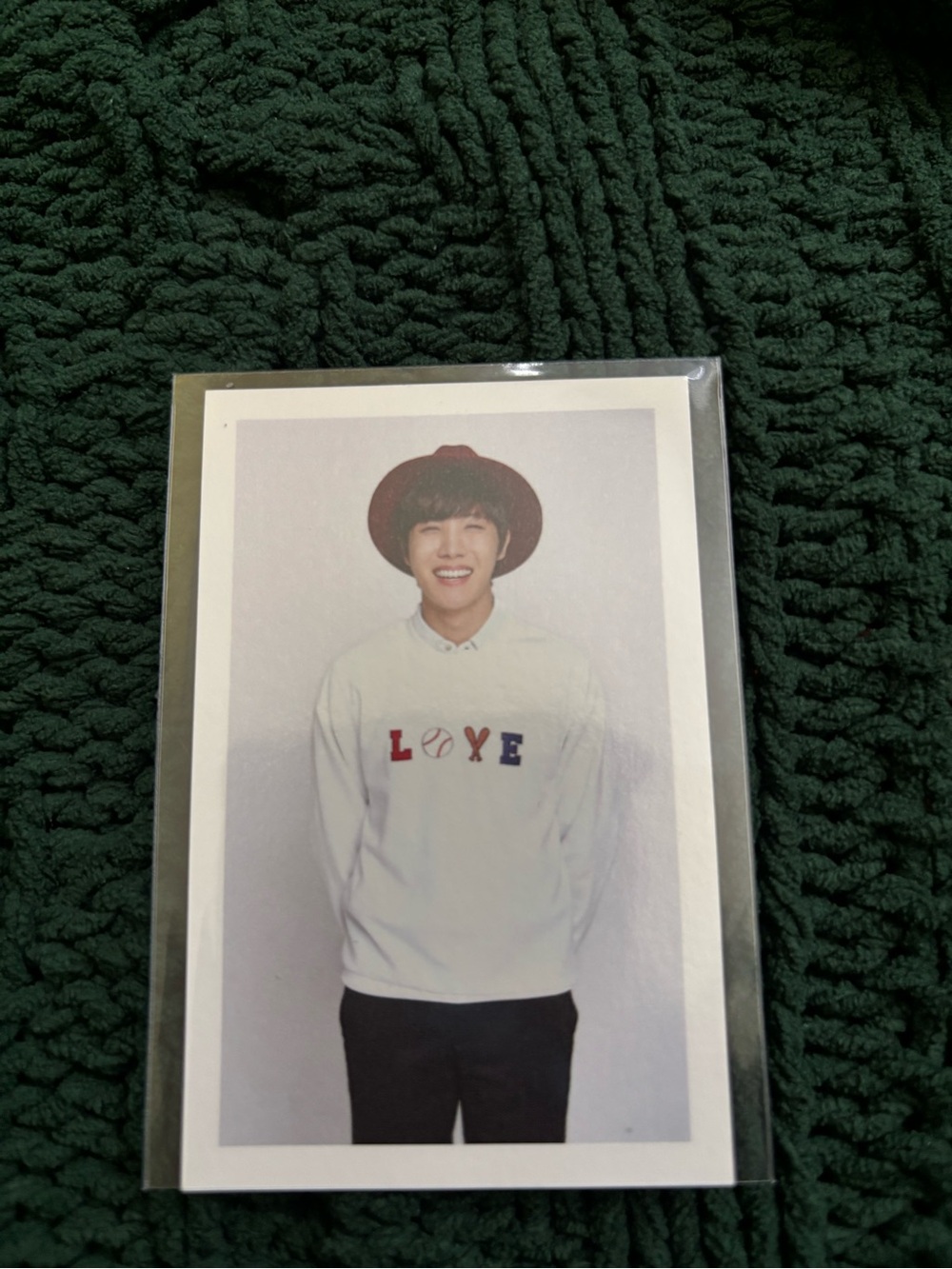 BTS J-HOPE [GLOBAL OFFICIAL FANCLUB 2nd ARMY MEMBERSHIP KIT] Photocard